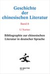 book: Bibliographie zur chinesischen Literatur in deutscher Sprache