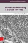 book: Wissenschaftliche Forschung in Österreich 1800–1900