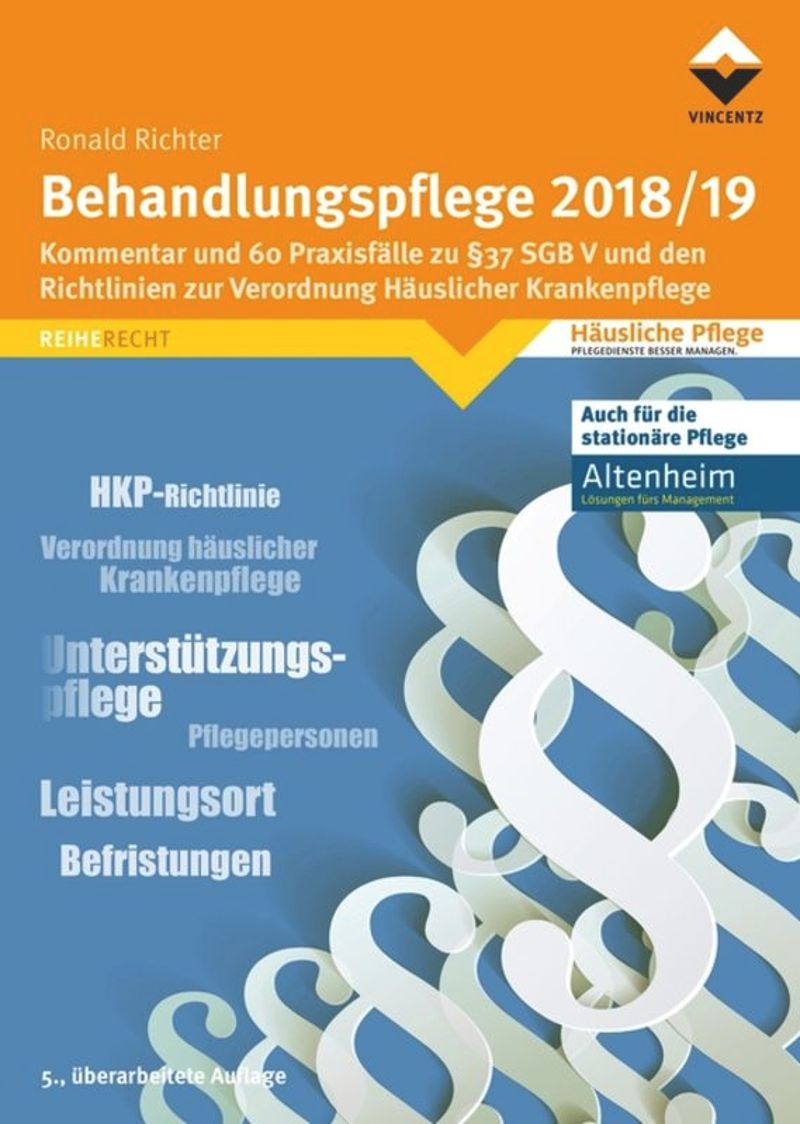 book: Behandlungspflege 2018/19