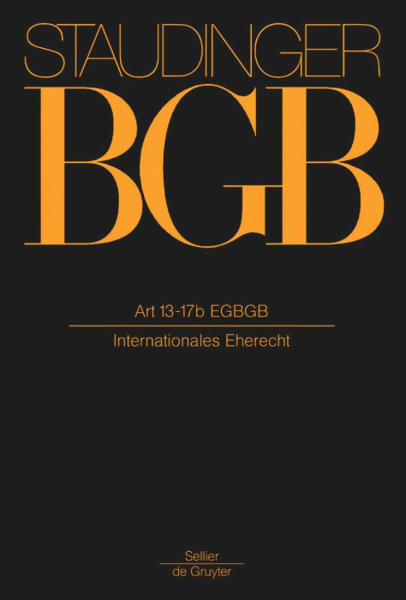 book: Art 13-17b EGBGB