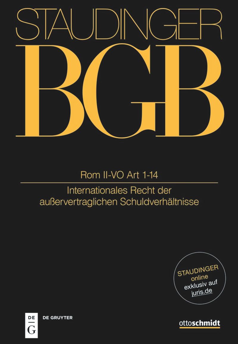 book: Art 1-3; 10-14 Rom II-VO