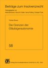 book: Die Grenzen der Gläubigerautonomie
