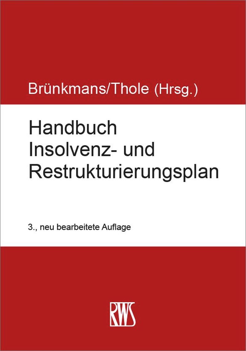 book: Handbuch Insolvenz- und Restrukturierungsplan