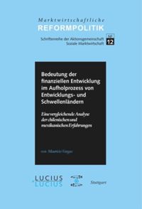 book: BAND Bedeutung der finanziellen Entwicklung im Aufholprozess von Entwicklungs- und Schwellenländern