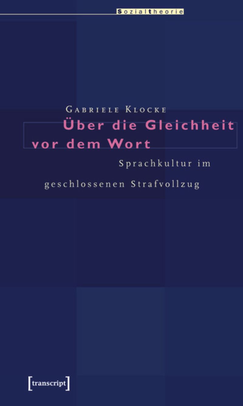 book: Über die Gleichheit vor dem Wort