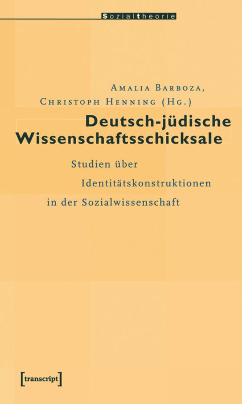 book: Deutsch-jüdische Wissenschaftsschicksale