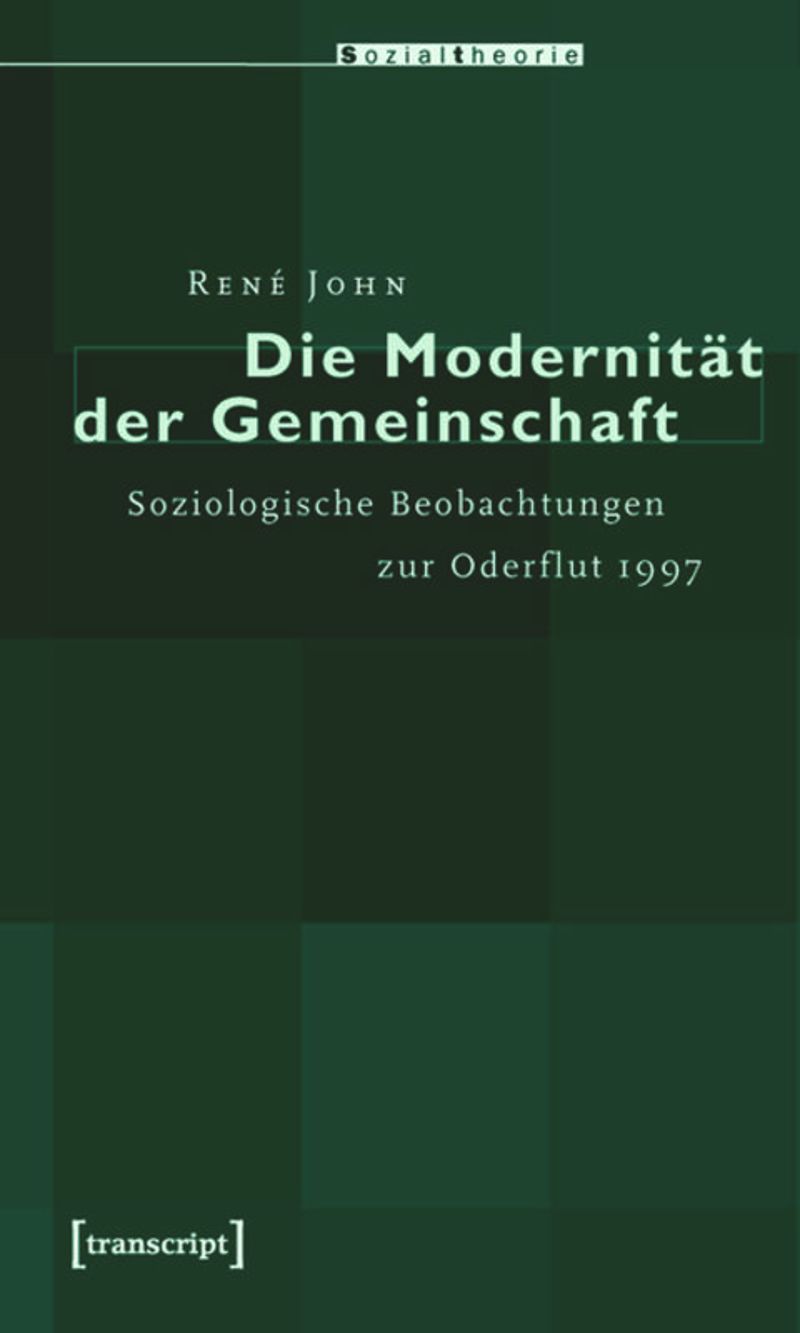 book: Die Modernität der Gemeinschaft