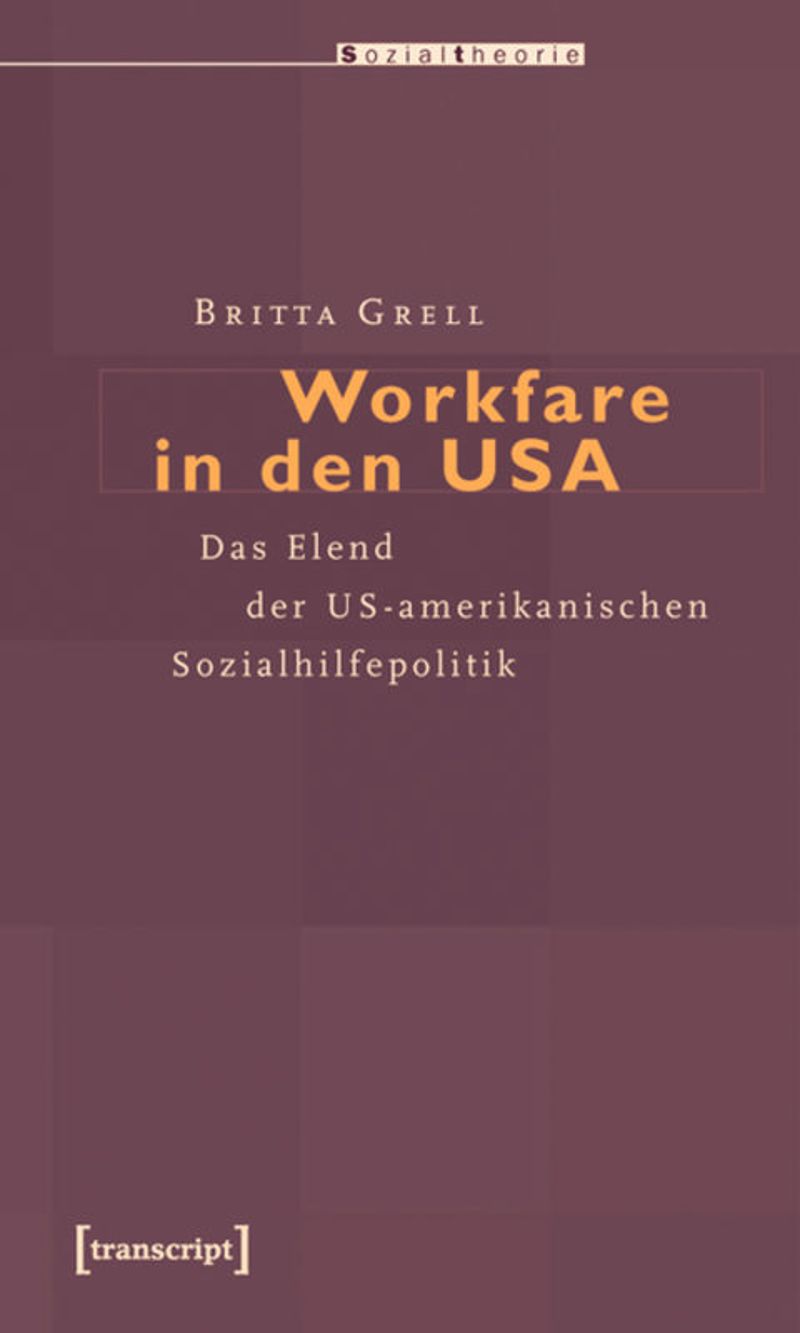 book: Workfare in den USA