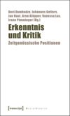 book: Erkenntnis und Kritik