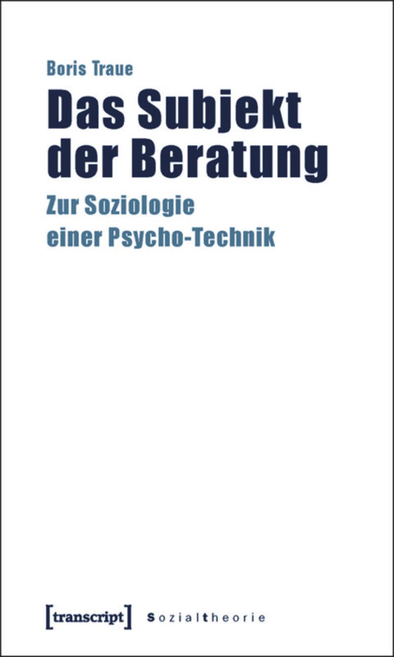 book: Das Subjekt der Beratung