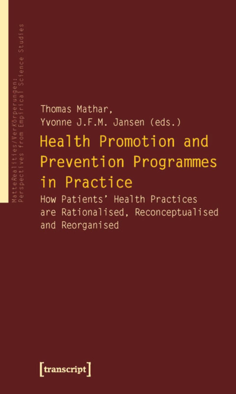 book: Health Promotion and Prevention Programmes in Practice