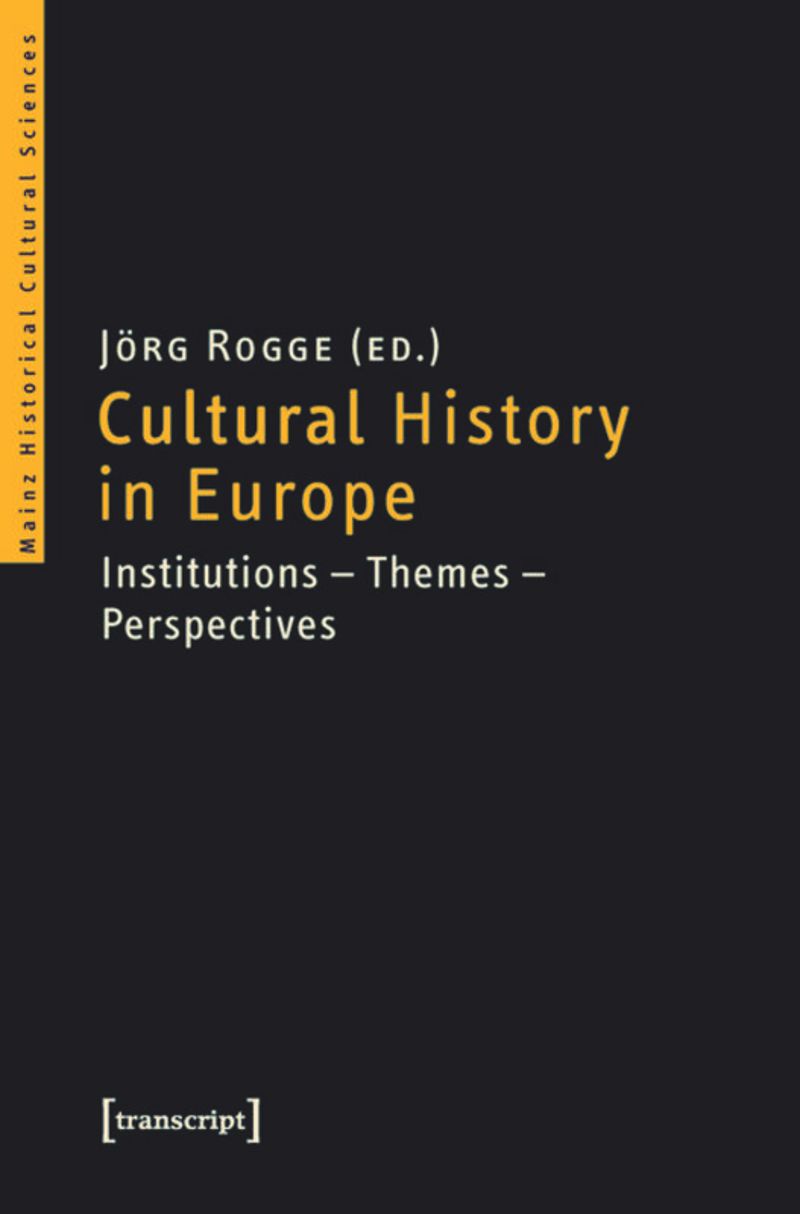 book: Cultural History in Europe