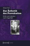book: Zur Ästhetik der Provokation
