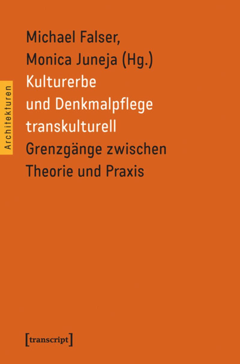 book: Kulturerbe und Denkmalpflege transkulturell