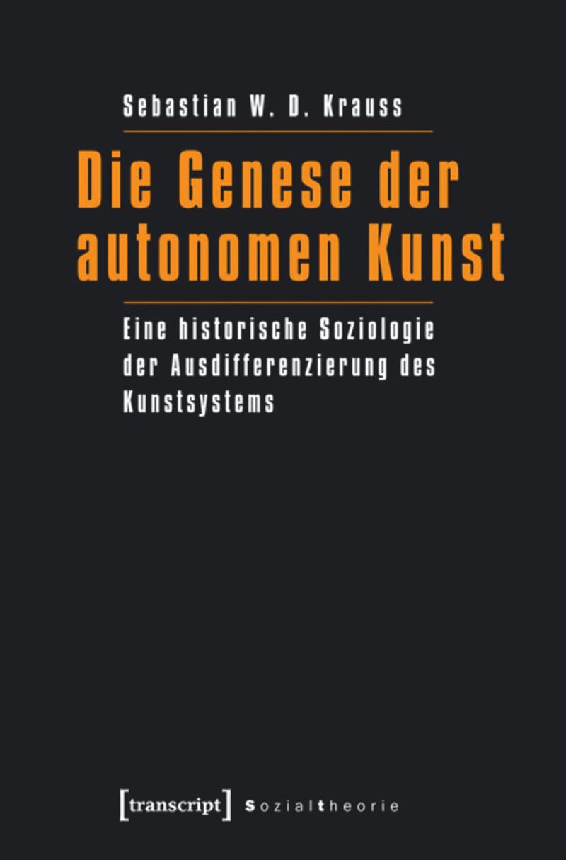 book: Die Genese der autonomen Kunst
