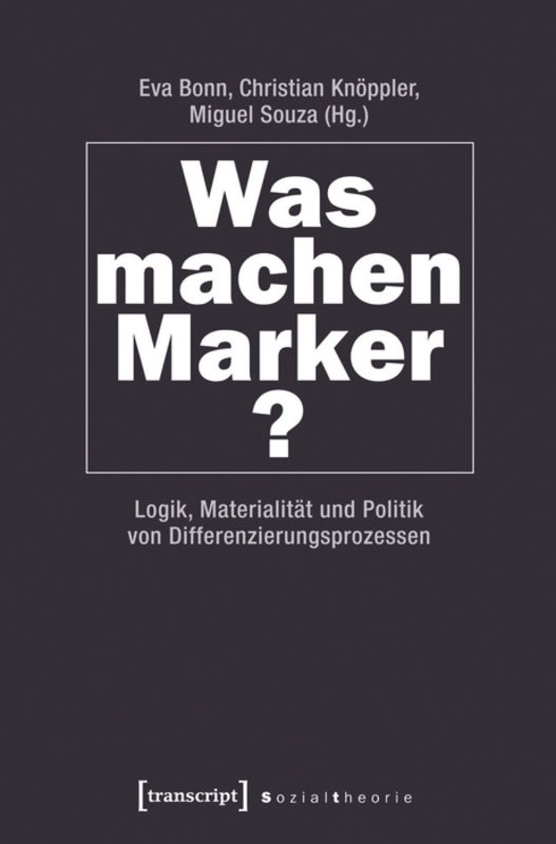 book: Was machen Marker?