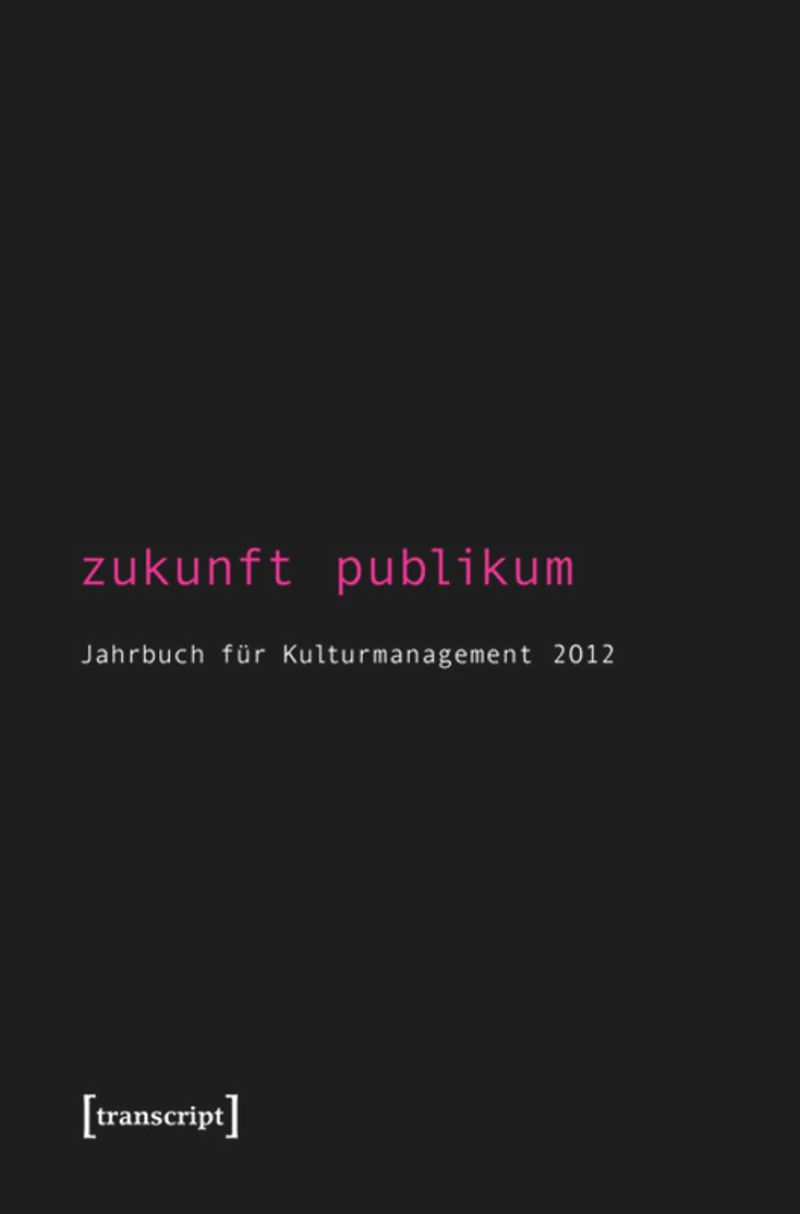 book: Zukunft Publikum