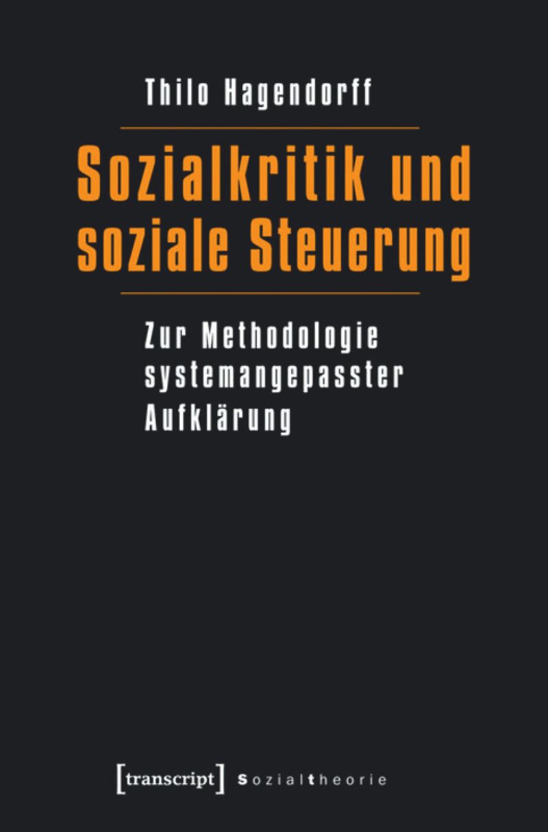book: Sozialkritik und soziale Steuerung