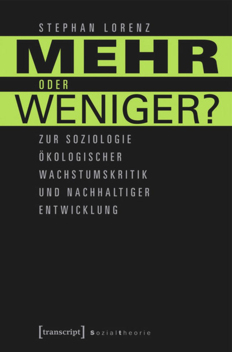 book: Mehr oder weniger?
