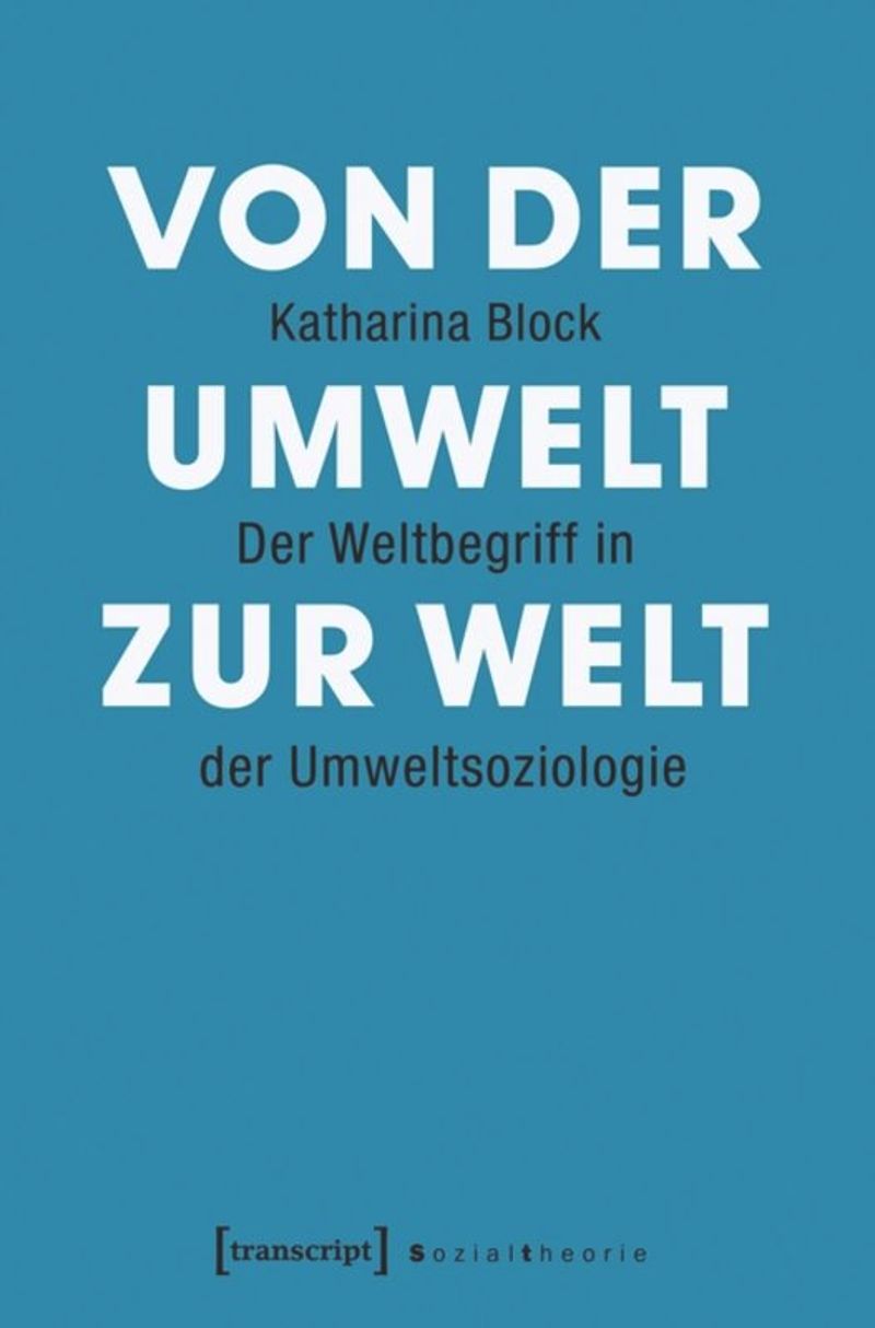 book: Von der Umwelt zur Welt