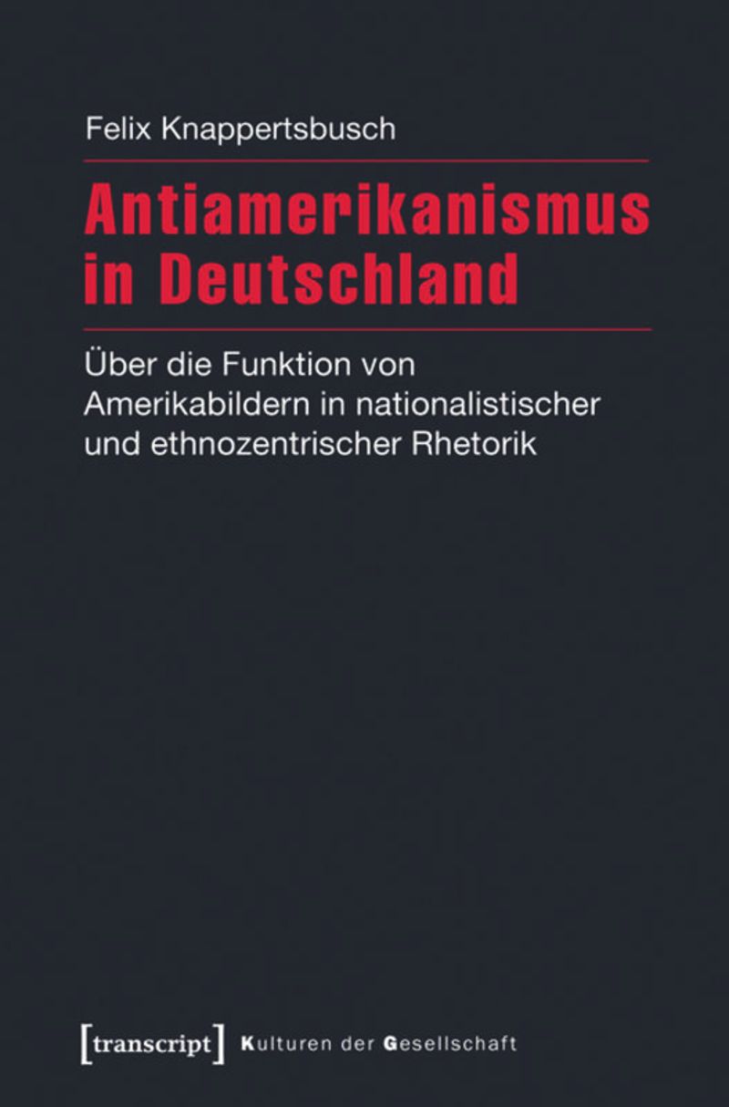 book: Antiamerikanismus in Deutschland