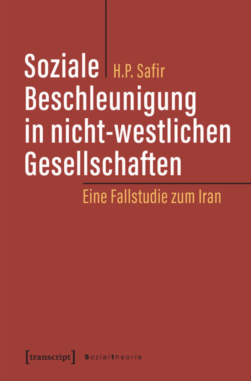 book: Soziale Beschleunigung in nicht-westlichen Gesellschaften