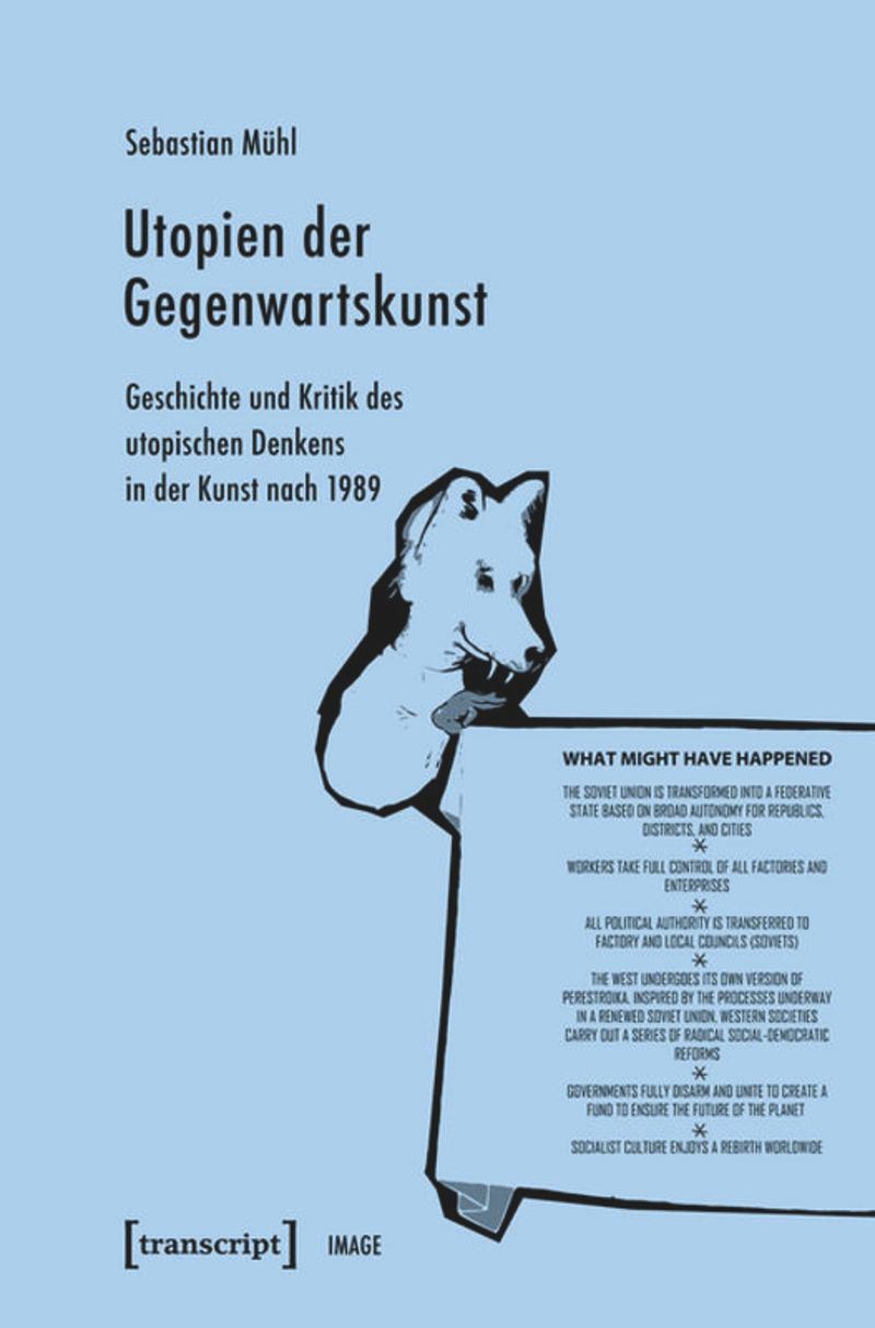 book: Utopien der Gegenwartskunst