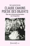 book: Claude Cahuns Poesie des Objekts