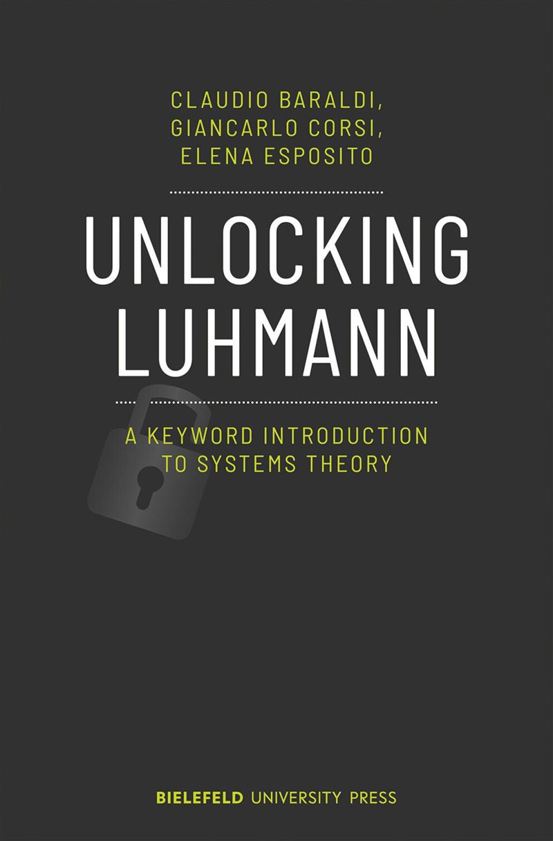 book: Unlocking Luhmann