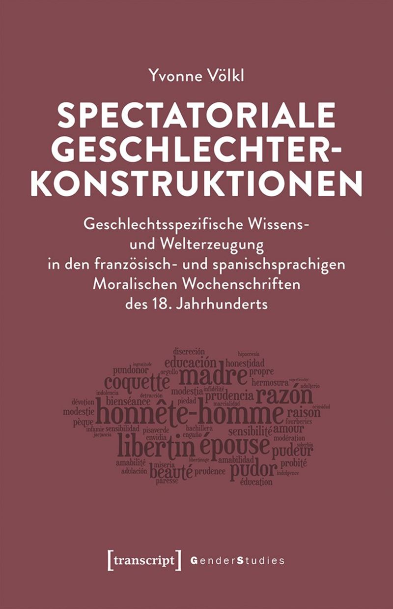 book: Spectatoriale Geschlechterkonstruktionen