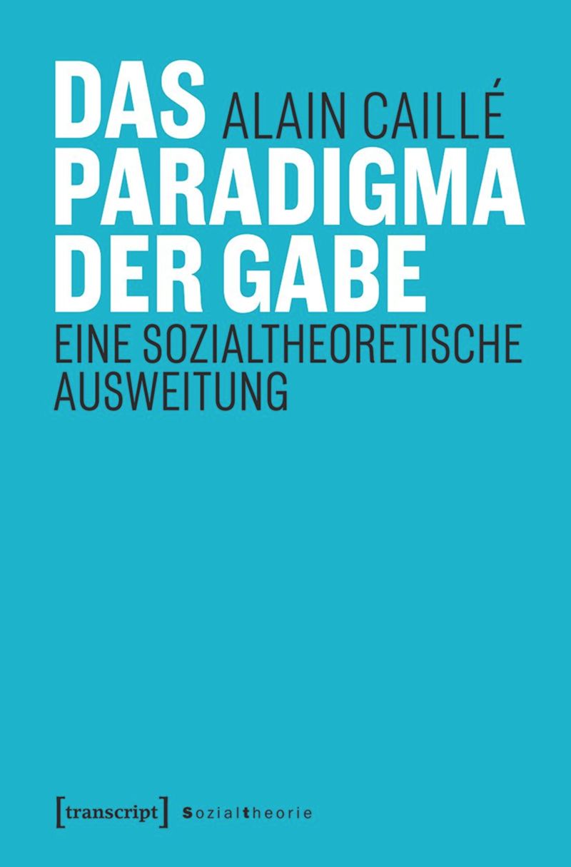 book: Das Paradigma der Gabe