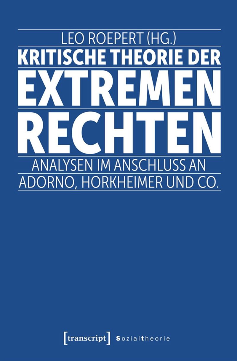 book: Kritische Theorie der extremen Rechten