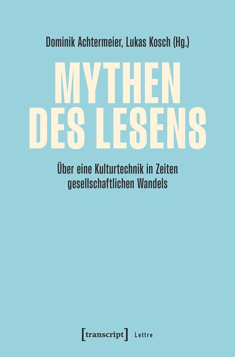 book: Mythen des Lesens