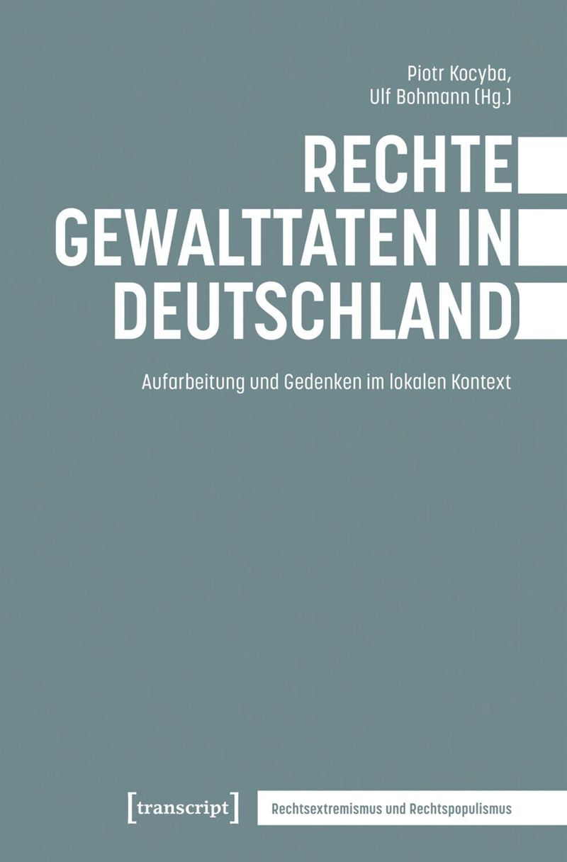 book: Rechte Gewalttaten in Deutschland