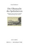 book: Die Ohnmacht des Spekulativen