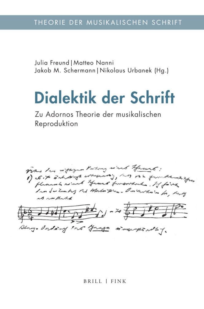 book: Dialektik der Schrift