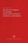 book: Diez años de investigaciones en fraseología