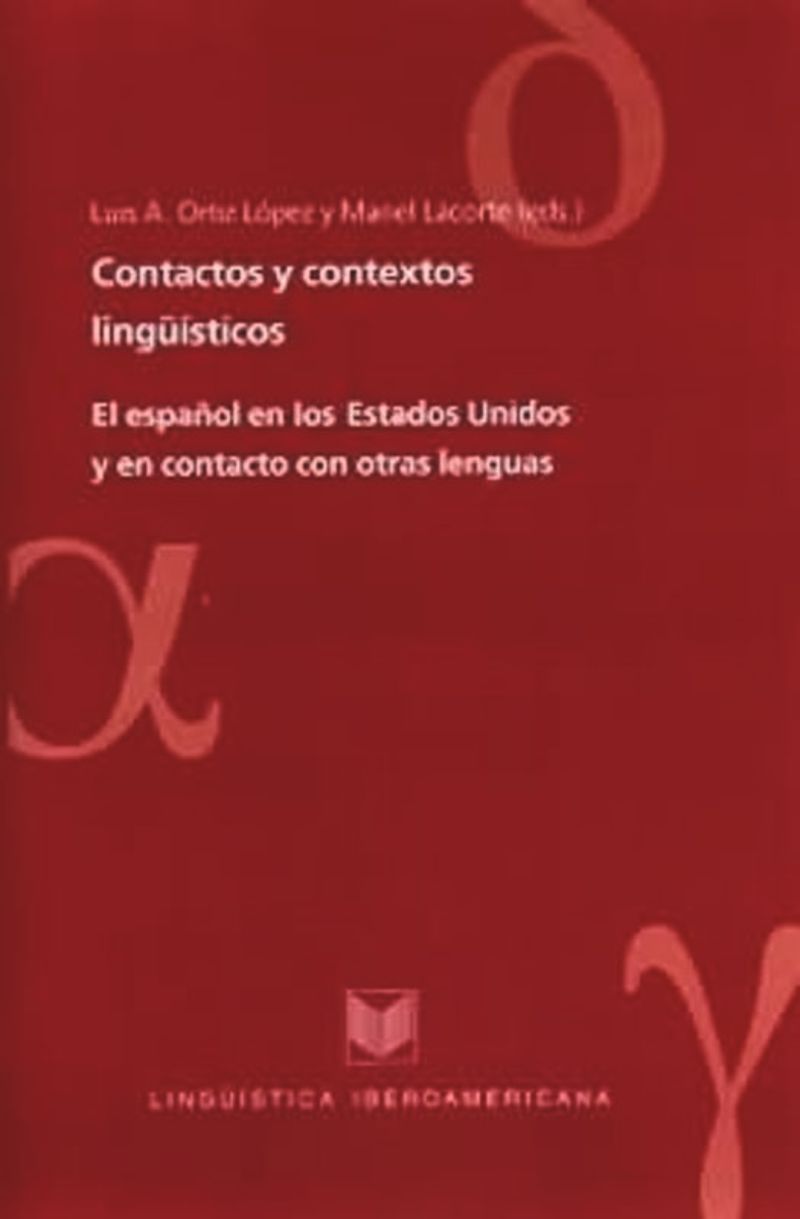 book: Contactos y contextos lingüísticos