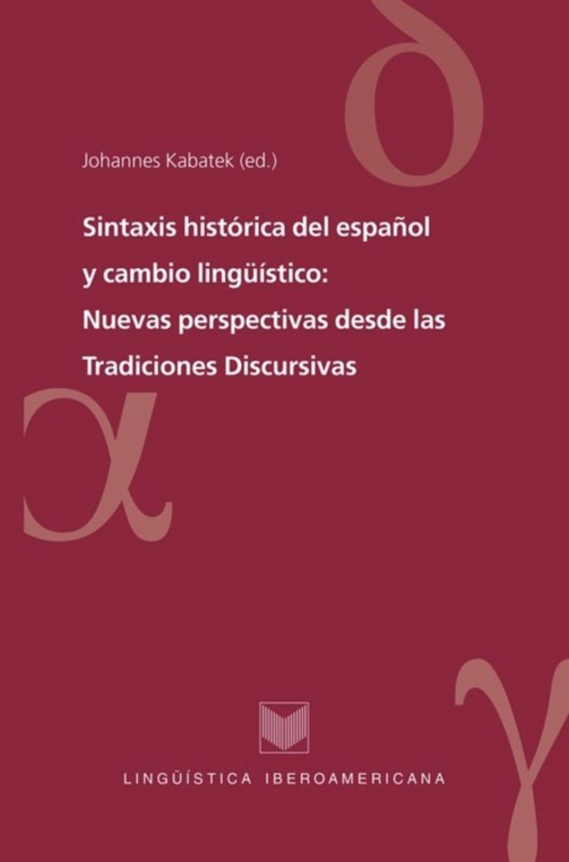 book: Sintaxis histórica del español y cambio lingüístico