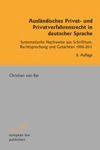 1990-2011 Ausländisches Privat- und Privatverfahrensrecht in deutscher Sprache
