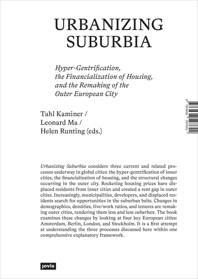 book: Urbanizing Suburbia