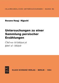 book: Untersuchungen zu einer Sammlung persischer Erzählungen