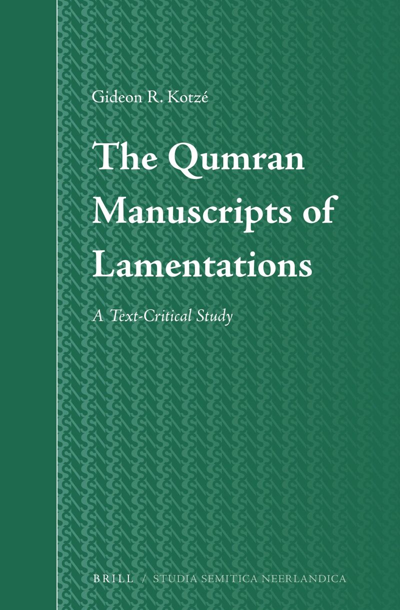 book: The Qumran Manuscripts of Lamentations