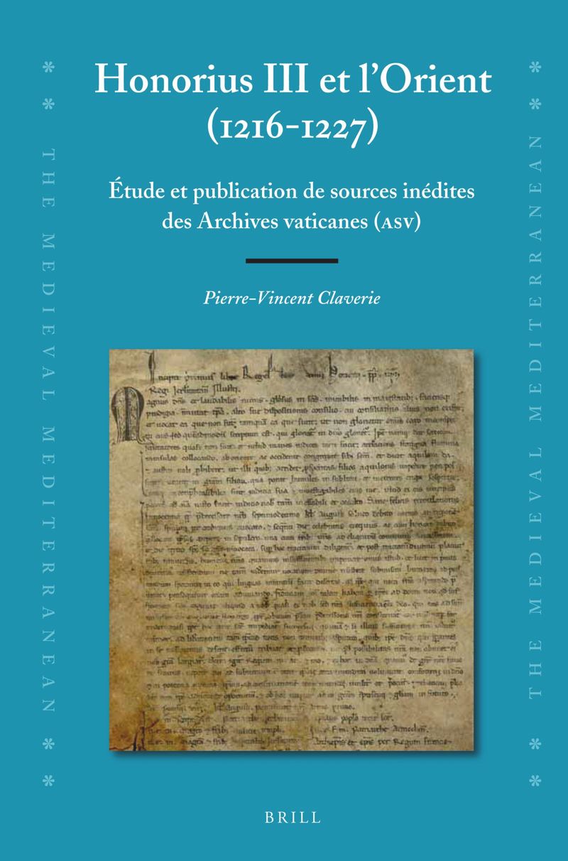 book: Honorius III et l'Orient (1216-1227)