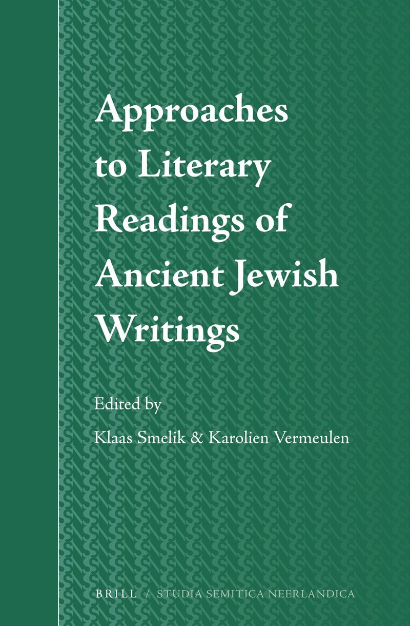 book: Approaches to Literary Readings of Ancient Jewish Writings