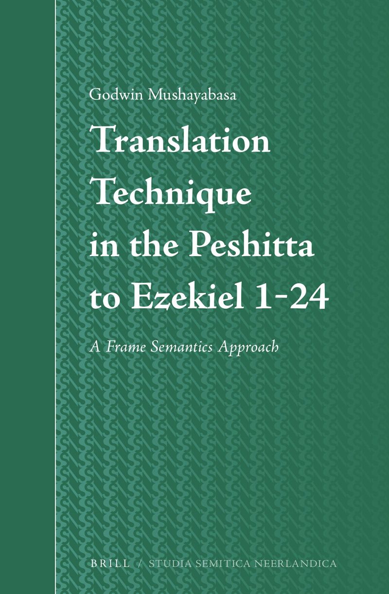 book: Translation Technique in the Peshitta to Ezekiel 1-24
