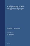 book: A Subgrouping of Nine Philippine Languages