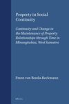 book: Property in Social Continuity