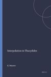 book: Interpolation in Thucydides