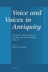book: Voice and Voices in Antiquity